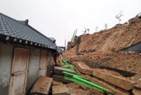 전북 익산 225㎜ 많은 비…농경지 침수·축대 붕괴 등 피해(종합2보)