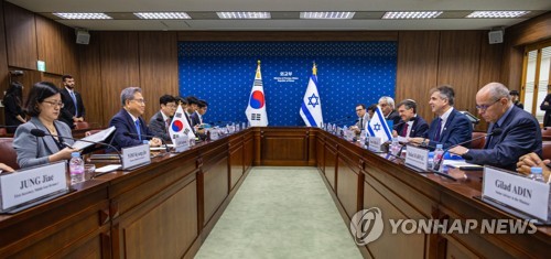 S. Korea-Israel foreign ministerial talks
