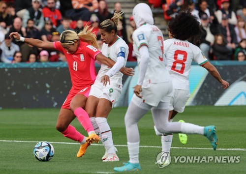 هزيمة كوريا الجنوبية أمام المغرب في التصفيات المؤهلة لبطولة كأس العالم لكرة القدم للسيدات