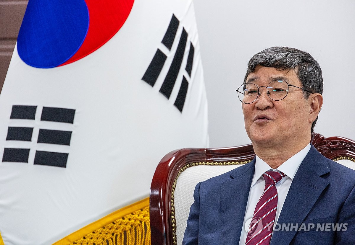 Esta fotografía de archivo, tomada el 6 de septiembre de 2023, muestra a Ko Young-hwan, asesor especial del ministro de Unificación, Kim Yung-ho.  (Yonhap)