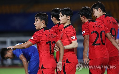 (آسياد) كوريا تفوز على تايلاند بنتيجة 4-0 وتتأهل إلى دور الـ16