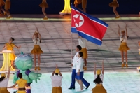  북한, 방철미에 높은 기대…응원단에 취재진도 출동