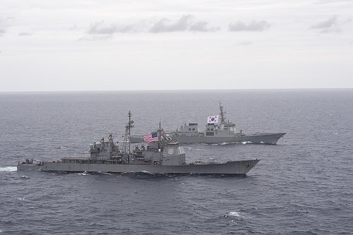 S. Korea-U.S. joint naval drill