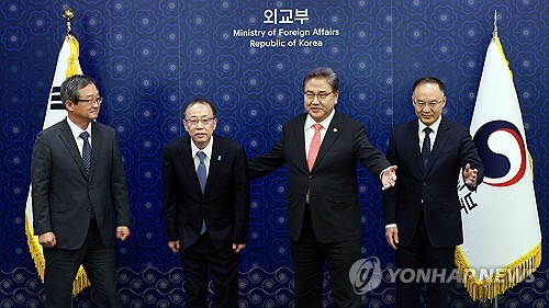 韓中日高官　きょうソウルで協議＝首脳会談再開へ調整