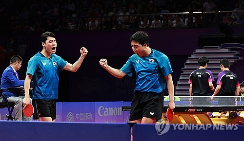  S. Korea picks up 2 medals in table tennis as gold drought continues