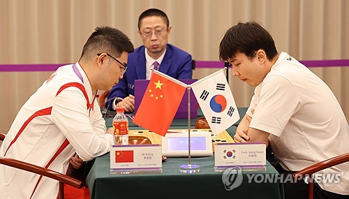 한국 바둑, 중국 꺾고 항저우 AG 남자단체전 금메달 