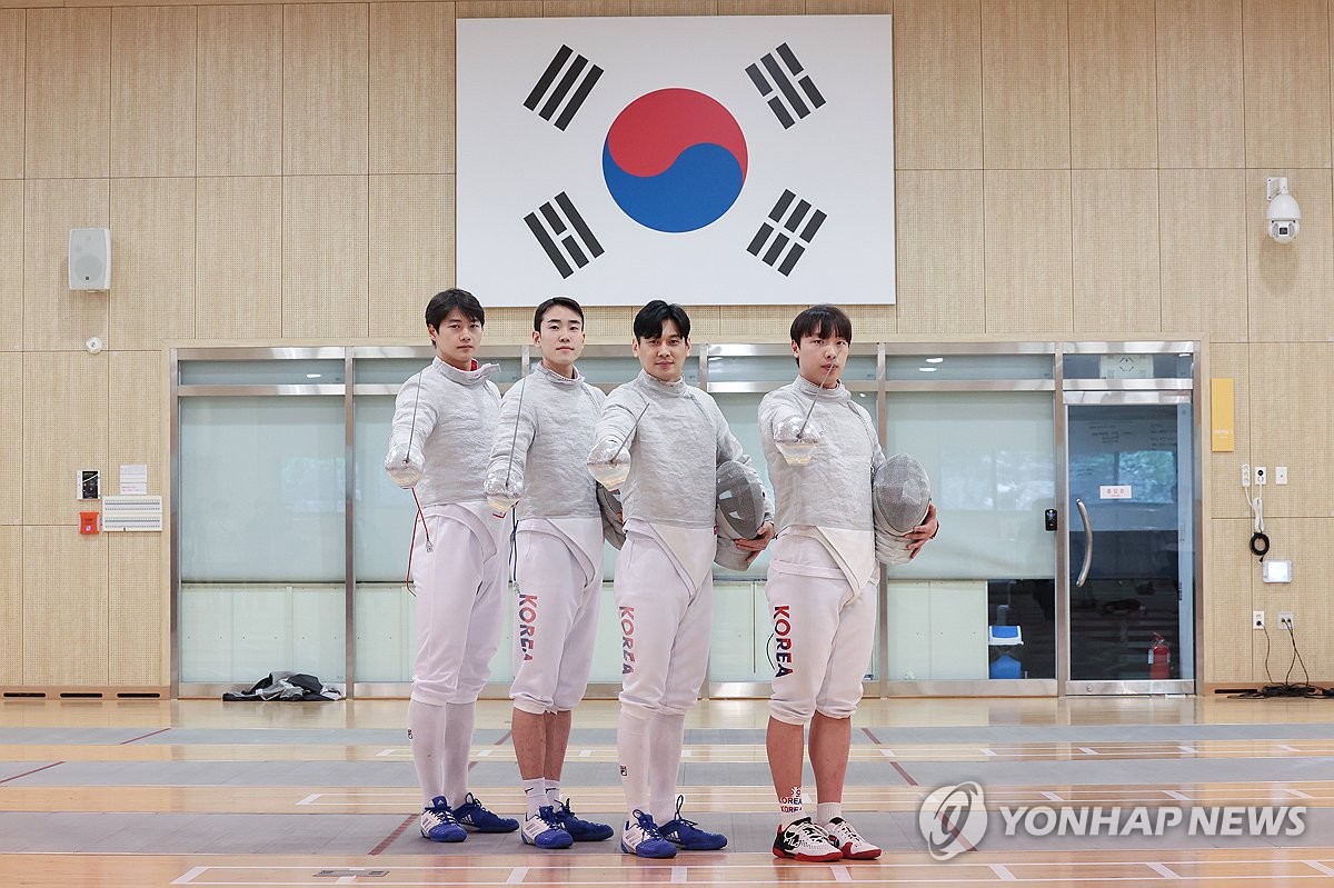 S. Korea eyes multiple gold medals in fencing at Paris Olympics ...