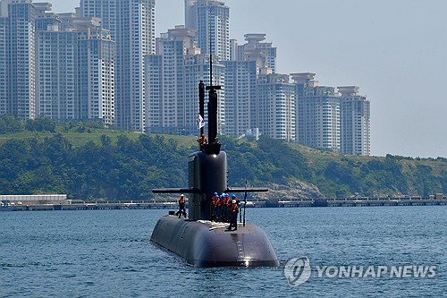  S. Korean SLBM-capable sub on covert underwater duty against N. Korean threats