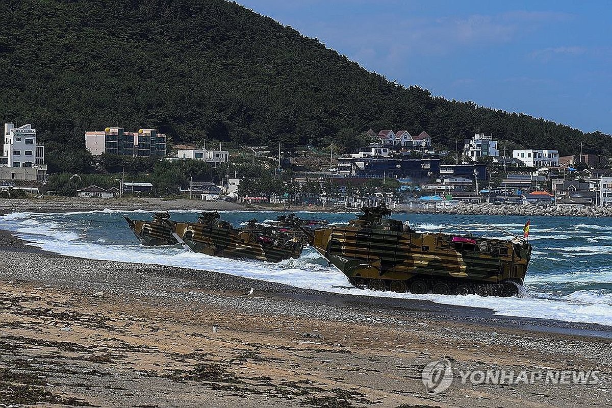 한미 해군·해병대, 24년 쌍룡훈련 실시