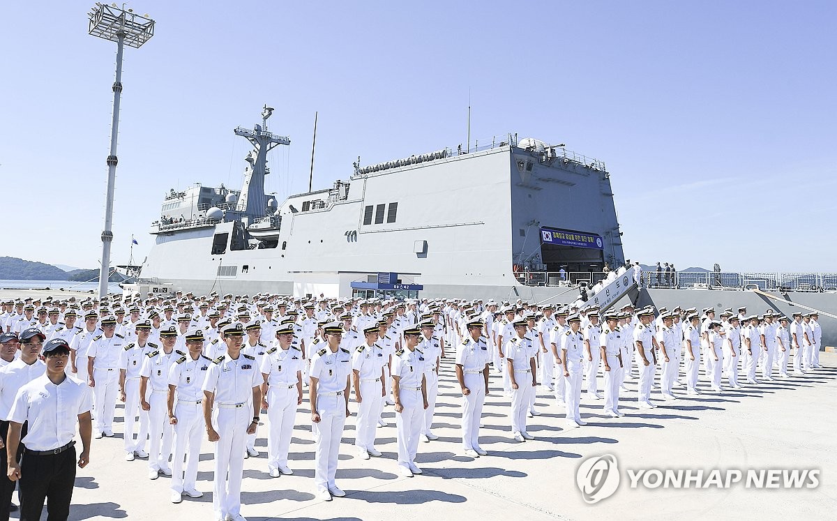 해사 4학년 138명 한산도함 타고 105일간 9개국 순항훈련