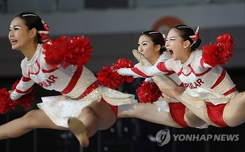 '화려한 치어리딩'…ICU 월드컵 치어리딩 대회