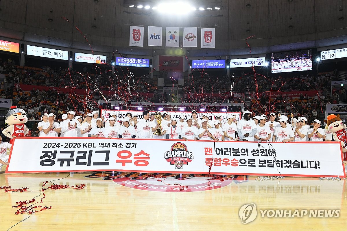 서울SK, 정규리그 우승