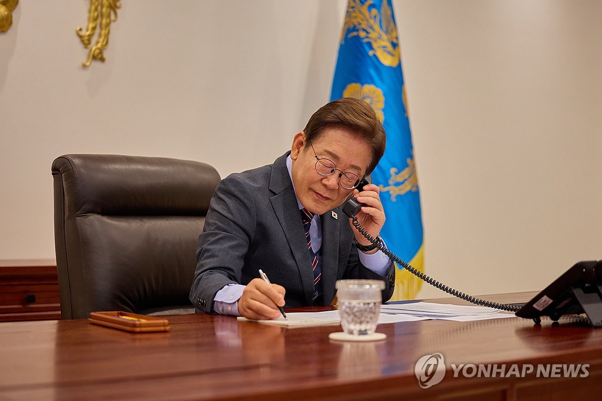 이재명 대통령, 베트남 주석과 통화