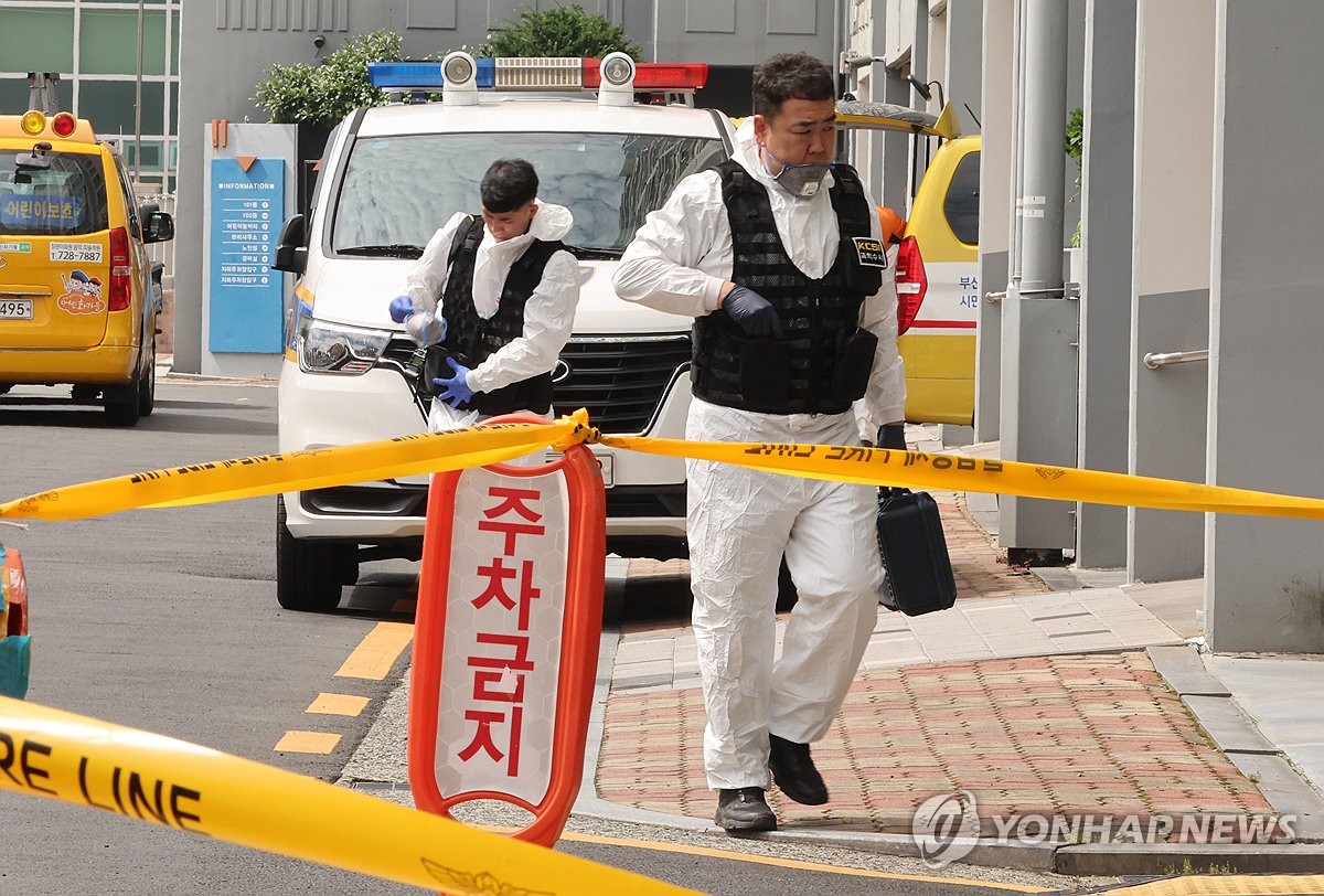 행안부, 자매 사망 부산 아파트 화재 현장 방문…"범정부 대책"