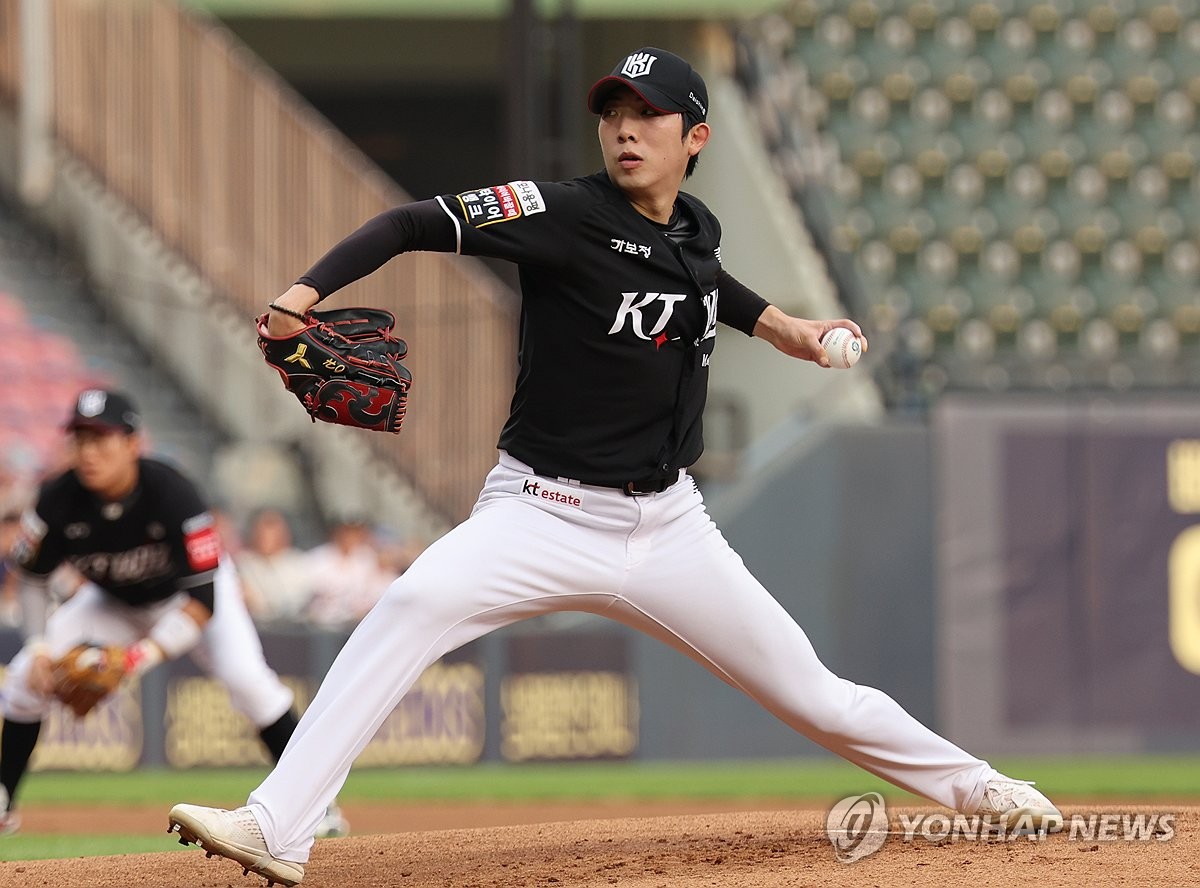 kt 선발 또 빠졌다…오원석, 허리 통증으로 1군 엔트…