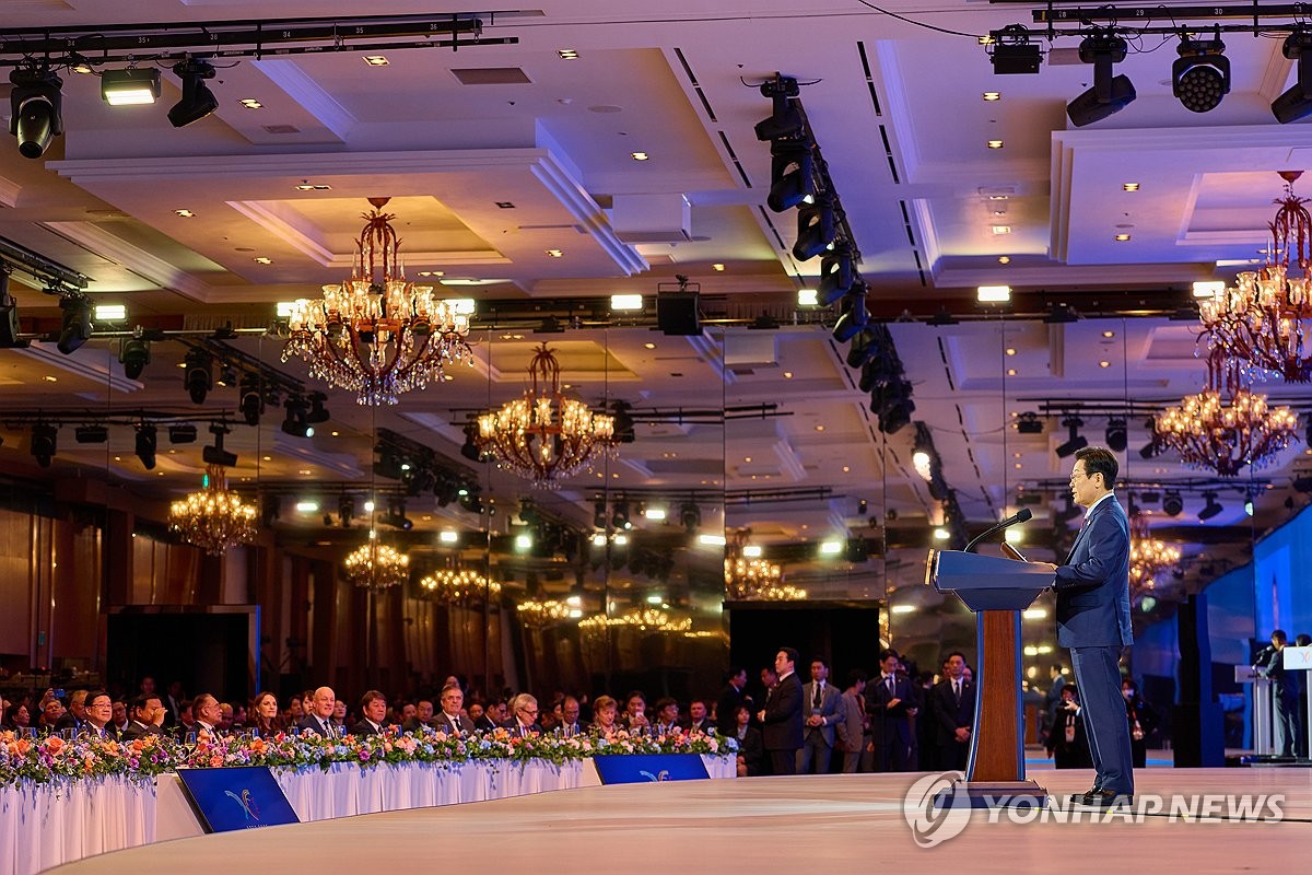 이재명 대통령, APEC 정상 환영 만찬사