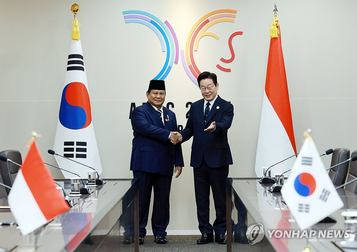 이재명 대통령, 인도네시아 대통령과 정상회담
