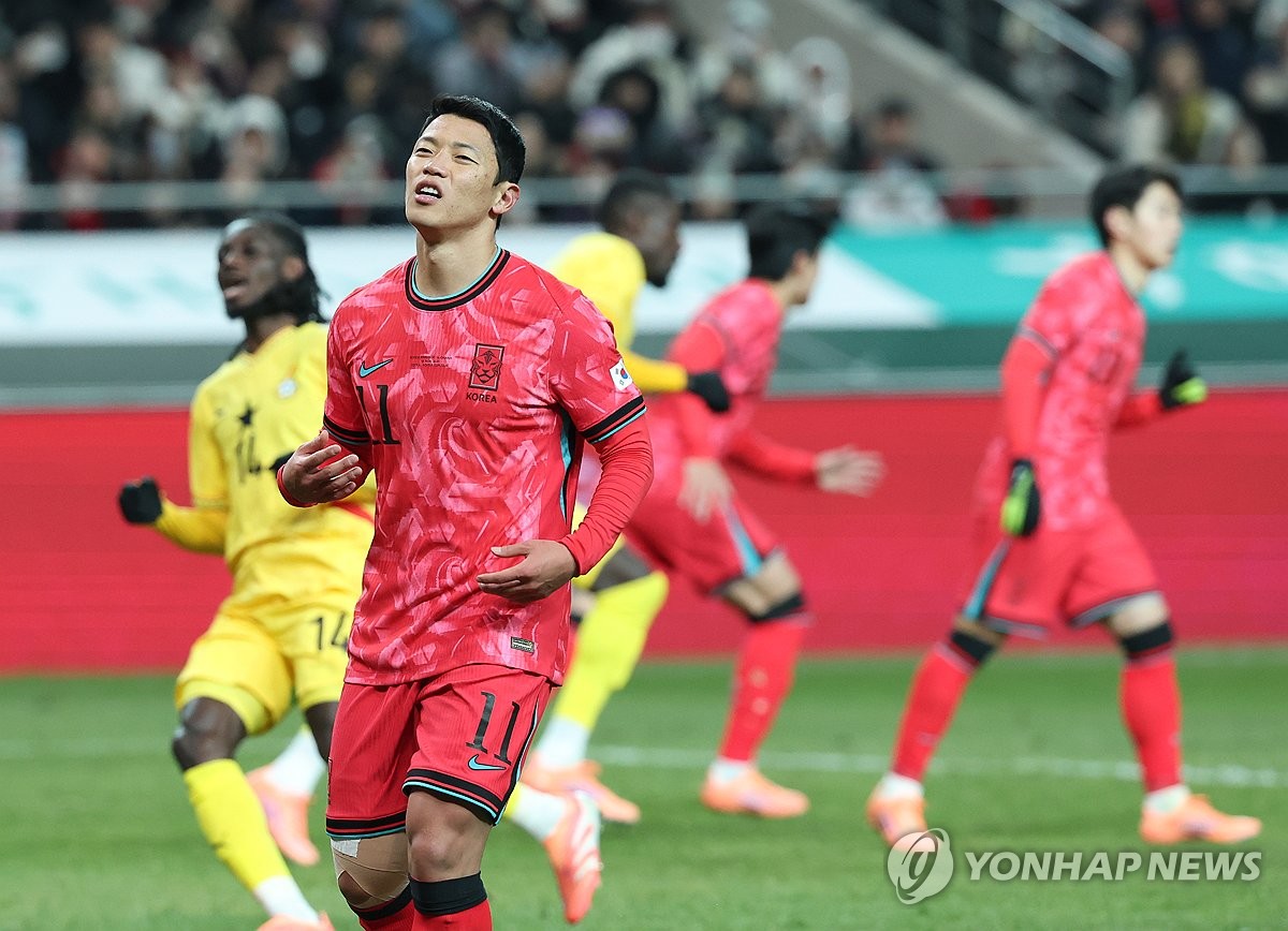 황희찬 득점 실패