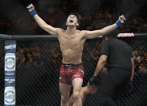 강경호, UFC 한일전서 서브미션 승…링네임 바꾼 마동현은 TKO패