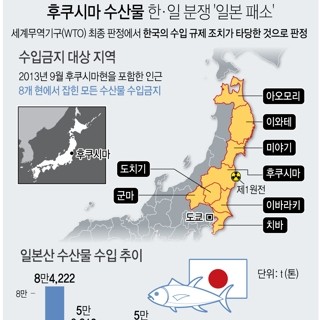  후쿠시마 수산물 한·일 분쟁 '일본 패소'